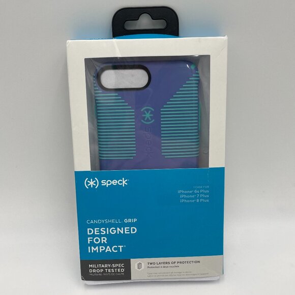 NWT‎ Speck Smartphone Case iPhone 8/7/6S PLUS Candyshell Grip Wisteria Purple - Picture 1 of 11